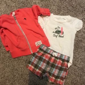 3 Piece boys 6 month Carter’s set.